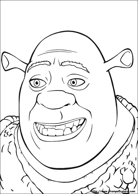 Disegni Shrek terzo